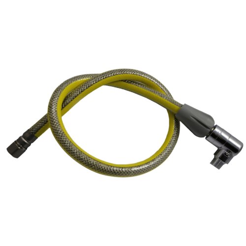 Wąż do gazu LECHAR FPG1-Z-1/2X100 L (1 m) z zaworem odcinającym