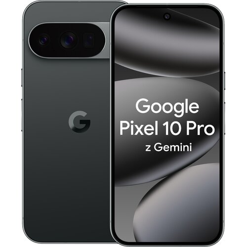 Smartfon GOOGLE Pixel 10 Pro 5G 16/128GB 6.3" 120Hz Obsydian
