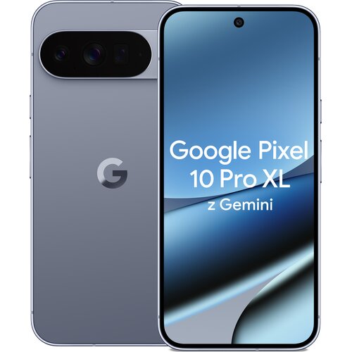 Smartfon GOOGLE Pixel 10 Pro XL 5G 16/256GB 6.8" 120Hz Księżycowy szary