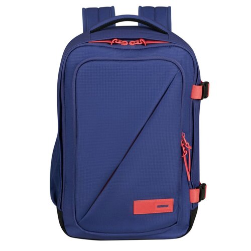 Plecak kabinowy AMERICAN TOURISTER Take2Cabin S Fioletowo-koralowy (Ryanair)