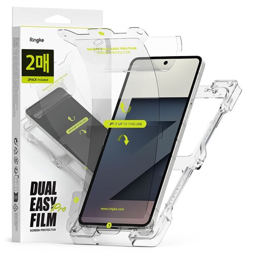 Folia ochronna RINGKE Dual Easy Pro do Samsung Galaxy Z Flip 7 (2 szt.)