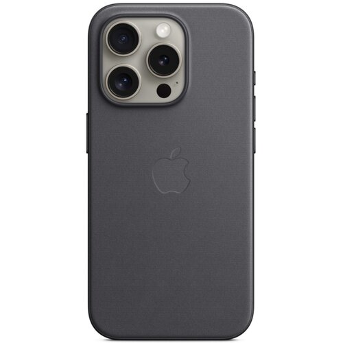 Etui APPLE FineWoven MagSafe do iPhone 15 Pro Max Czarny