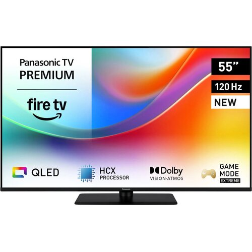 Telewizor PANASONIC TV-55W85BEZ 55" QLED 4K 120Hz VRR Fire TV Dolby Vision Dolby Atmos HDMI 2.1