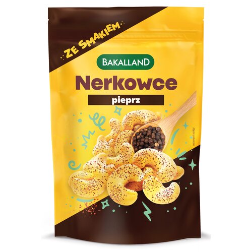 Orzechy nerkowca prażone BAKALLAND Pieprz (70 g)
