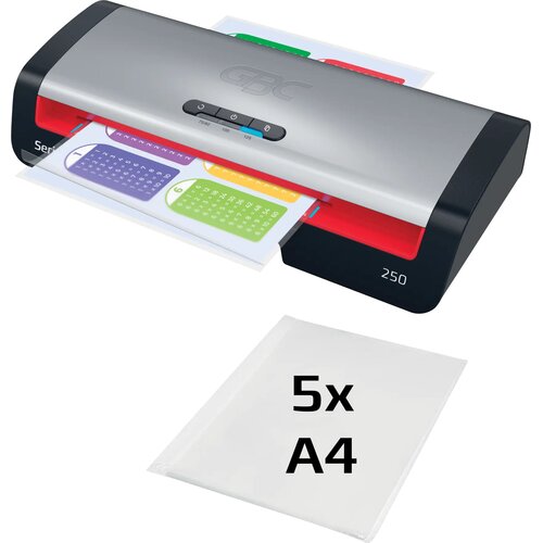 Laminator GBC 250 Office A4 Szerokość laminacji 240 mm, Nagrzewanie 1 min