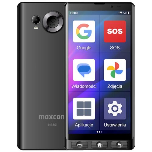 Smartfon MAXCOM MS601 4/64GB 6" Czarny