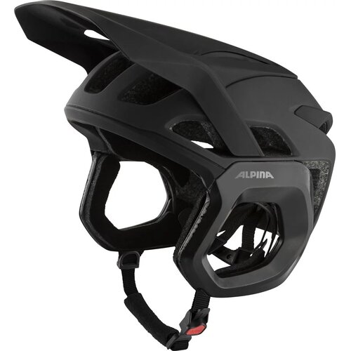 Kask rowerowy ALPINA Rootage Evo Czarny MTB (rozmiar 52-57)