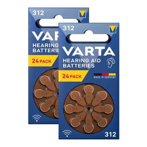 Baterie PR41 VARTA 312 (48 szt.)