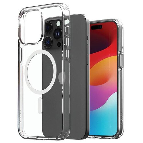 Etui ARAREE Duple M do Apple iPhone 15 Pro Max Przezroczysty