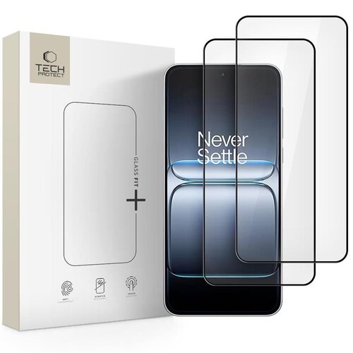Szkło hartowane TECH-PROTECT Glass Fit+ do OnePlus Nord 5 Czarny (2 szt.)