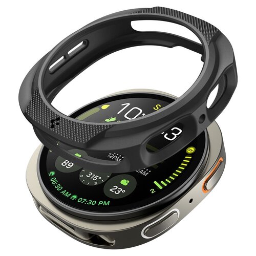Etui SPIGEN Liquid Air do Samsung Galaxy Watch 8 (44 mm) Czarny matowy