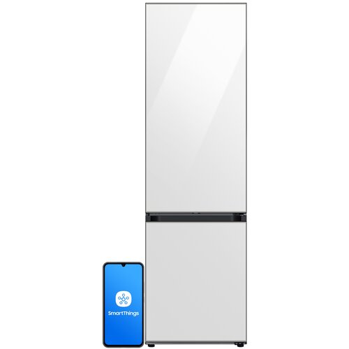 Lodówka SAMSUNG BESPOKE AI RB38C7B5C12 EF No Frost 203cm Alabastrowa biel