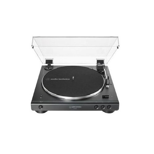Gramofon AUDIO-TECHNICA AT-LP60XBT Czarny,  Automatyczny, Napęd paskowy, Bluetooth, Prędkość odtw. 33 1/3, 45 obr./min