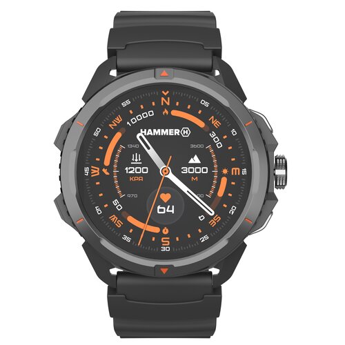 Smartwatch HAMMER Watch 2 Czarny