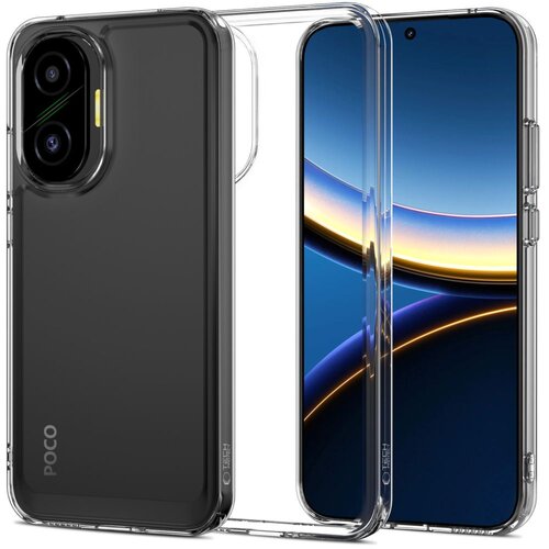 Etui TECH-PROTECT FlexAir Hybrid do Xiaomi Poco F7 5G Przezroczysty