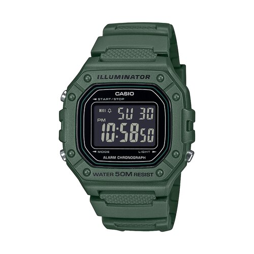 Zegarek Sportowy CASIO Sport W-218H-3BVEF Zielony