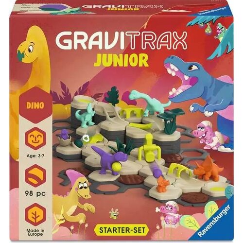 Gra logiczna RAVENSBURGER Gravitrax Junior Zestaw startowy Dino 24586