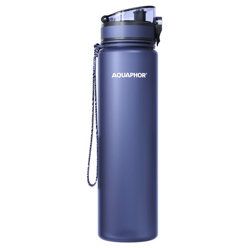 Butelka filtrująca AQUAPHOR City 1000 ml Granatowy