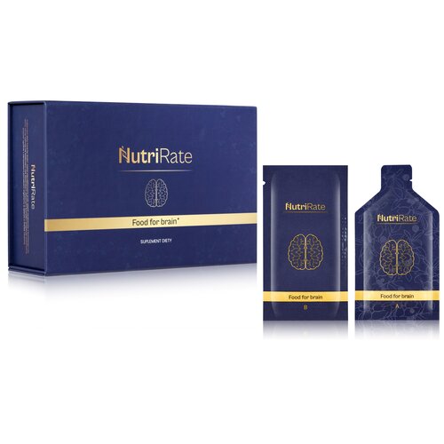 Suplement diety NUTRIRATE FoodforBrain (2 x 30 saszetek)