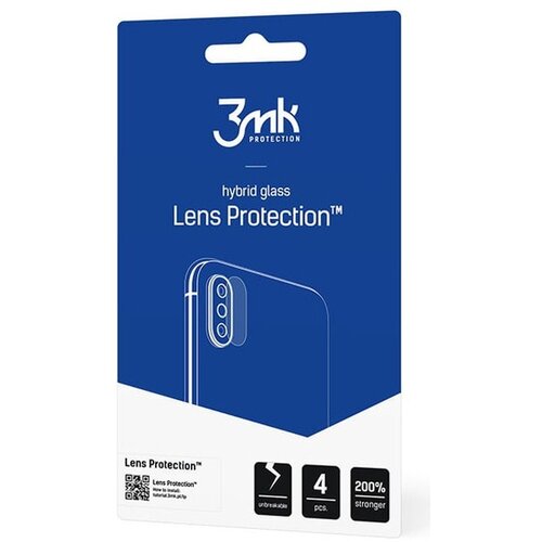 Szkło hybrydowe na obiektyw 3MK Lens Protection do Oppo A5 5G