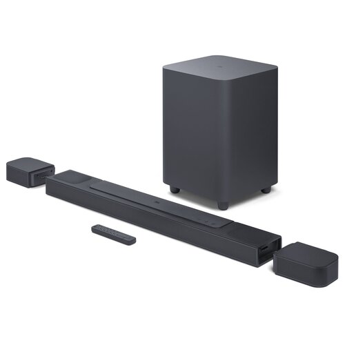 Soundbar JBL BAR 800 Czarny 5.1.2-kanałowy, Bezprzewodowy Subwoofer, HDMI eARC, True Dolby Atmos, 4K, Wi-Fi, BT