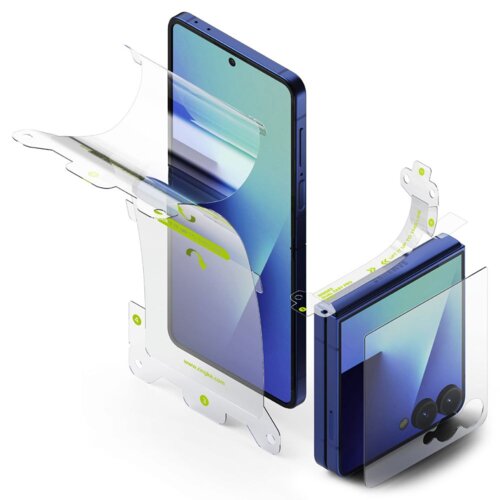 Zestaw ochronny RINGKE 3w1 Protector Pro do Samsung Galaxy Z Flip 7