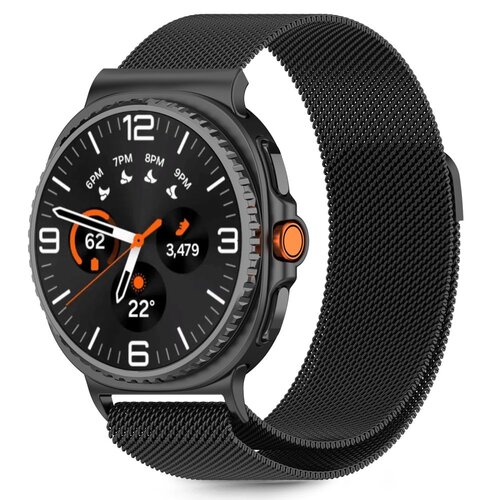Pasek TECH-PROTECT MilaneseBand do Samsung Galaxy Watch 8/Classic (40/44/46 mm) Czarny