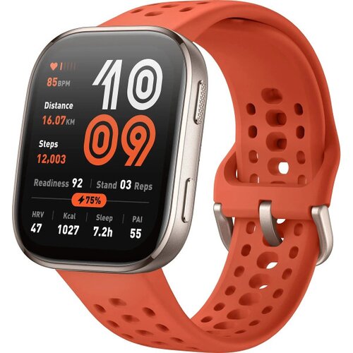 Smartwatch AMAZFIT Bip 6 Czerwony