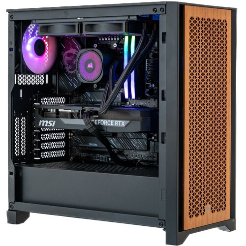 Komputer XQUANTUM Creator GeForce RTX Studio RS-R7-5070TIWH R7-9700X 32GB RAM 2TB SSD GeForce RTX5070Ti DLSS 4 Wi-Fi Windows 11 Home