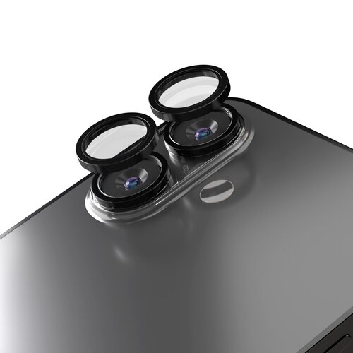 Szkło na aparat ETTERI Camera Lens Protector do Apple iPhone 16/16 Plus Czarny