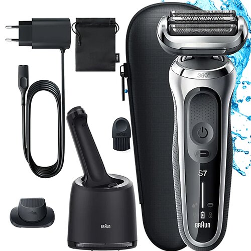 Golarka BRAUN Seria 7 71-S7200CC Na mokro i sucho