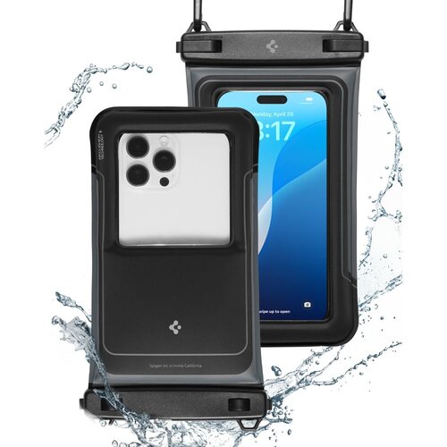 Etui wodoodporne SPIGEN A611P Czarny (2 szt.)