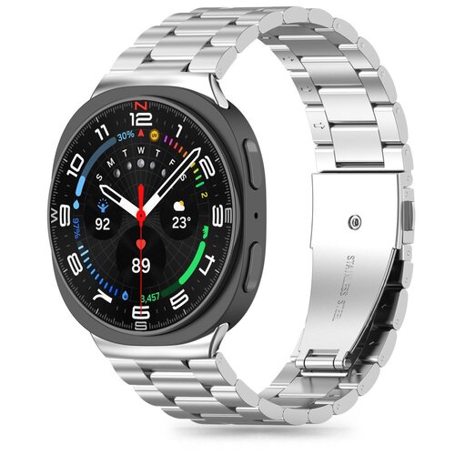 Pasek TECH-PROTECT Stainless Samsung Galaxy Watch 8/Classic (40/44/46 mm) Srebrny