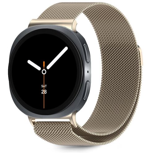 Pasek TECH-PROTECT MilaneseBand do Samsung Galaxy Watch 8/Classic (40/44/46 mm) Złoty