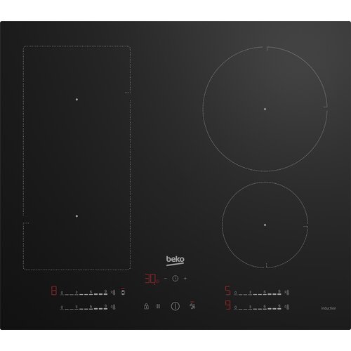 Płyta indukcyjna BEKO HII64730UFT łączenie pól - IndyFlex HobToHood PowerManagement 59cm Czarny