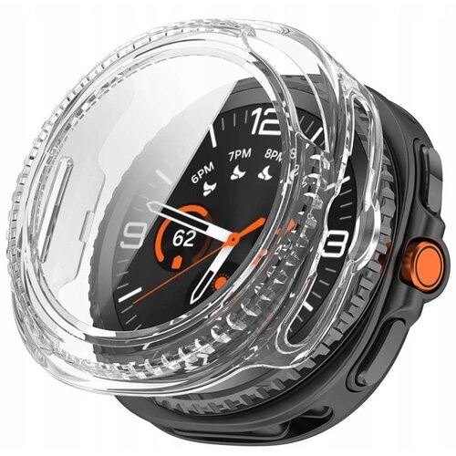 Etui TECH-PROTECT Defense do Samsung Galaxy Watch 8 Classic (46 mm) Przezroczysty