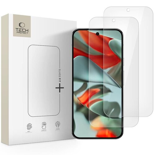 Szkło hartowane TECH-PROTECT Glass Fit+ do Google Pixel 9/9 Pro/10/10 Pro (2 szt.)