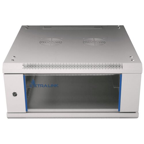 Szafa RACK EXTRALINK 19" 4U EX.8543 600 x 600 mm, Wisząca Szary