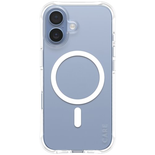 Etui PANZERGLASS Care Fashionable Samba White MagSafe do Apple iPhone 17 Przezroczysty