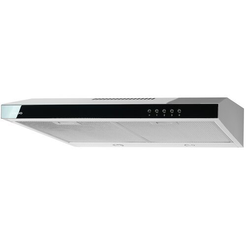Okap AKPO WK-7 K Glass 50 Inox/czarne szkło 285m3/h 71dB klasa C