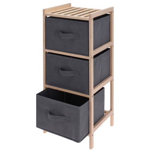 Regał STORAGE SOLUTIONS 3-poziomowy 27.5 × 25.4 × 65 cm