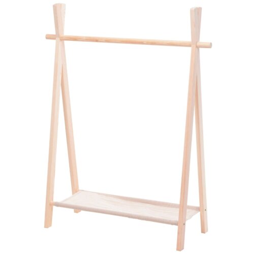 Stojak na ubrania HOME & STYLING COLLECTION 80 x 30 x 100 cm Brązowy