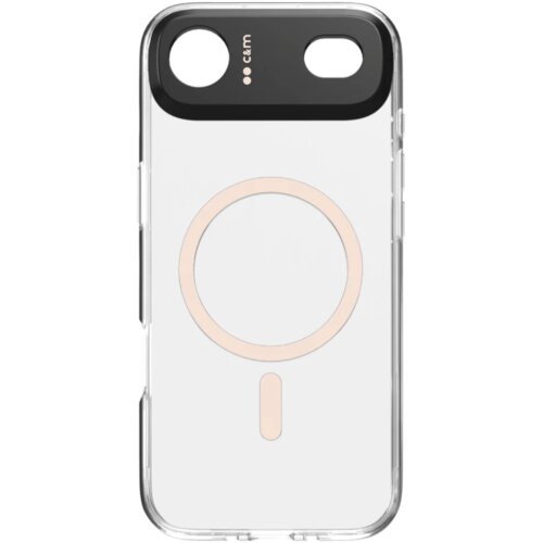 Etui CASE&ME MagColor do Apple iPhone Air Przezroczysto-brzoskwiniowy