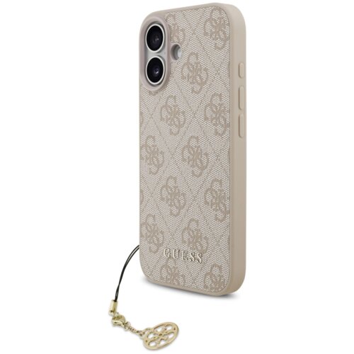 Etui GUESS 4G Charms Collection MagSafe do Apple iPhone 17 Różowy