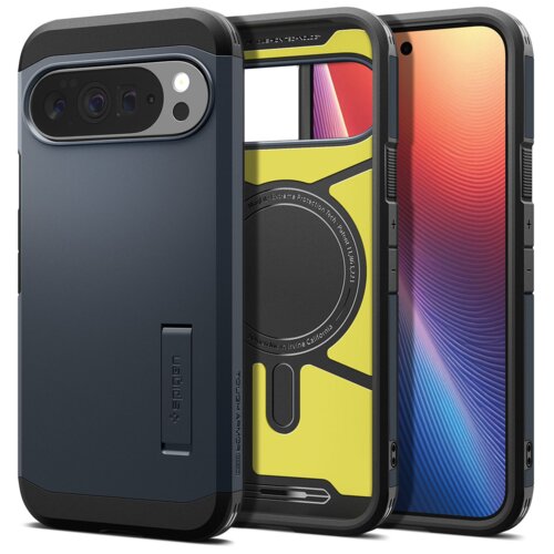 Etui SPIGEN Tough Armor Mag MagSafe do Google Pixel 10 Pro XL Metalowy grafit