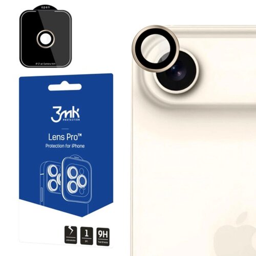 Nakładka na obiektyw 3MK Lens Protection Pro do Apple iPhone Air Złoty