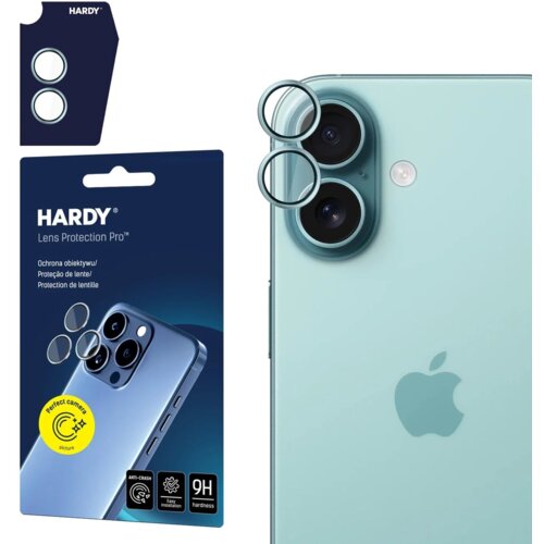 Nakładka na obiektyw 3MK Hardy Lens Protection Pro do Apple iPhone 17 Zielony