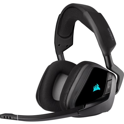 Słuchawki CORSAIR Void RGB Elite Wireless, Nauszne, Dźwięk przestrzenny Czarny