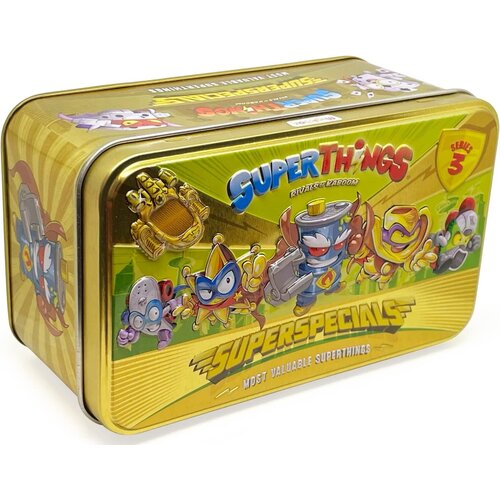 Zestaw figurek MAGIC BOX SuperThings Super Special Złota puszka