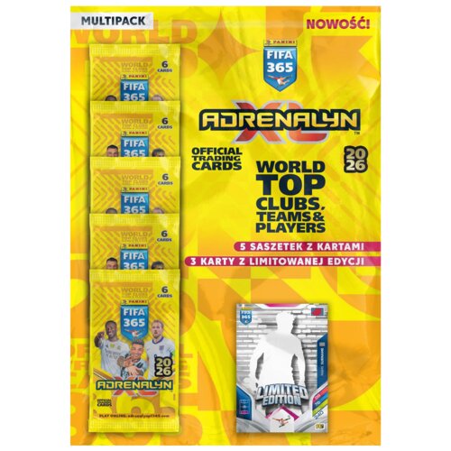 Karty PANINI FIFA 365 Adrenalyn XL 2026 - Multipack PAN02929